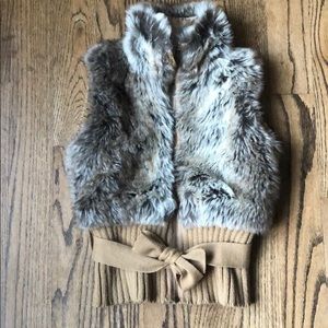 Guess fur vest